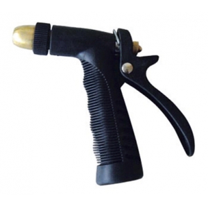 Pistolet en caoutchouc et plastique à débit réglable et raccord rapide