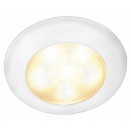 Plafonnier ambiance à LED plastique blanc Rakino