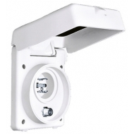Prise mâle fixe inox IP 56
