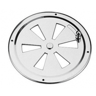 Grille ronde fixe Inox 304 L  Ø 150 mm