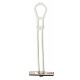 Fixation pour pivot de siège Inox 304 par 2