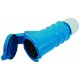 Prise de quai 220V marine fiche femelle  (IP55) 2P + T16A