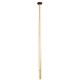 Hampes de pavillon bois Pin Longueur 50 cm Diamètre à la base 25 mm