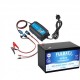Pack batterie lithium Fullbat 12A + chargeur IP65