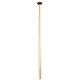 Hampes de pavillon bois Pin Longueur 80 cm Diamètre à la base 25 mm