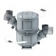 Echappement waterlock / silencieux Ø75mm VETUS type NLP 10L