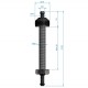 Raccord passe-pont 80 mm ROCA pour système lave-glace