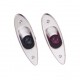 Paire de feu de navigation encastrable babord + tribord