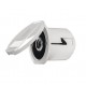 Embout droit sortie eau mer/douce noir rond
