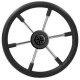 Volant Leader Tanegum inox cerclage noir ø360mm