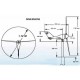 Eolienne marine 350W ATMB 350