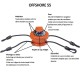 Compas sur étrier orange PLASTIMO Offshore 55 kayak