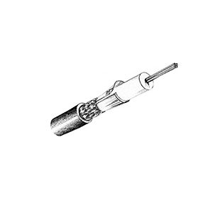 Câble coaxial RA152\/10 m Pour VHF