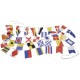 Pavois complet 12 m Taille des pavillons : 14 x 20 cm